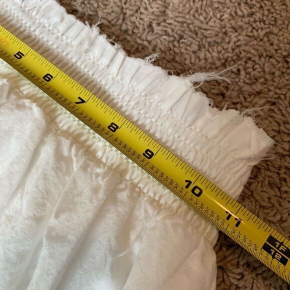 Vintage Y2K White Lace Peasant Midi Skirt Tiered S Small - Picture 5 of 6